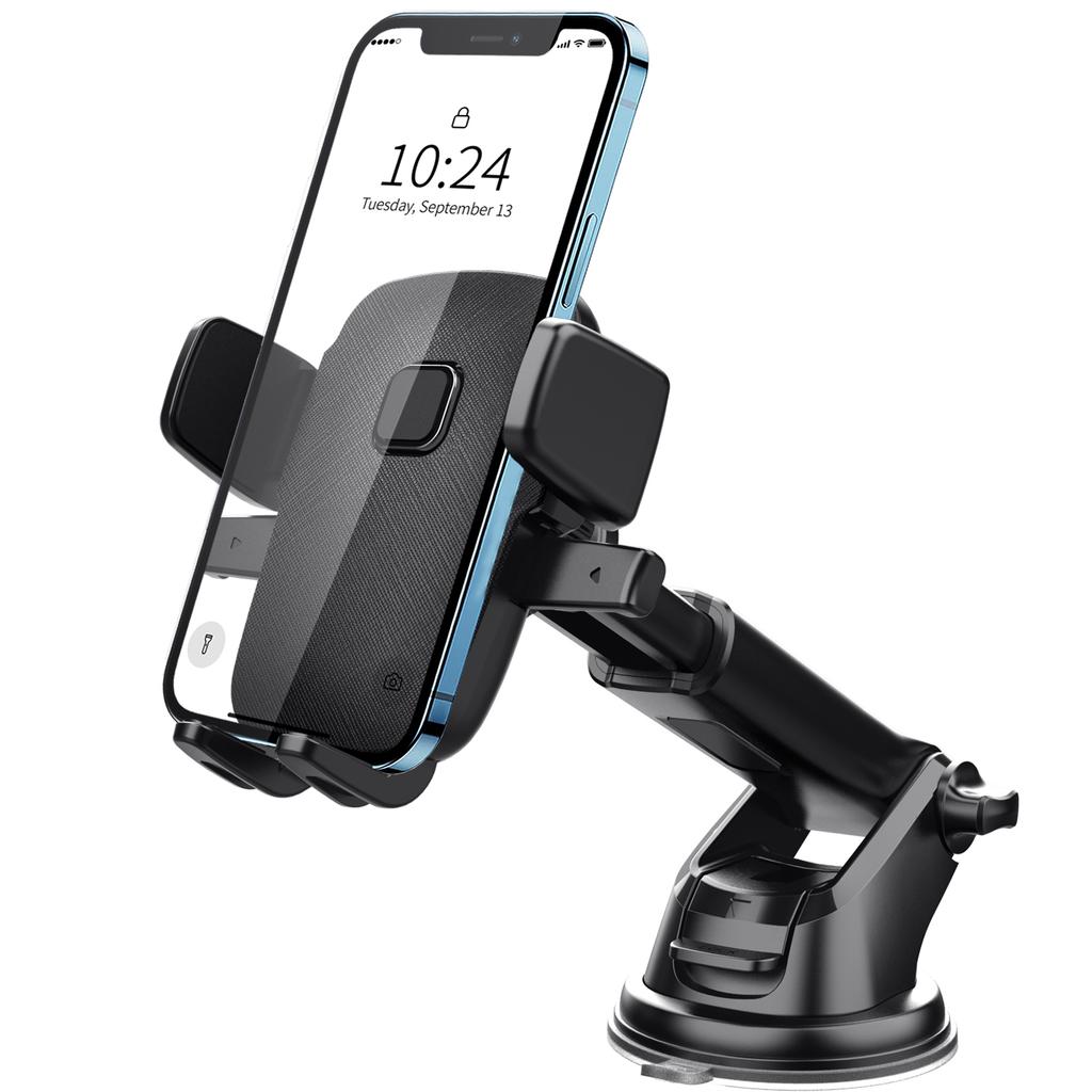 ML-197 For Car Dashboard/Windshield Extendable Arm Phone Holder 360 Degree Rotation Suction Cup Mount Bracket