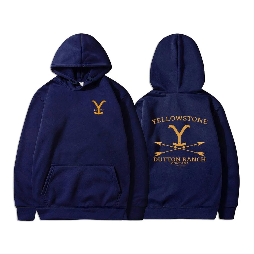 New Men's and Women's Leisure Sports Shirt Yellowstone Hoodie Unisex Dutton Ranch Hoodie Beth Plus Size Boys' Top