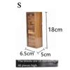 Wood Tumbling Tower Game - Perfect for Party Games, Outdoor Games for Adults and Family, Classic Stacking Block Games,S