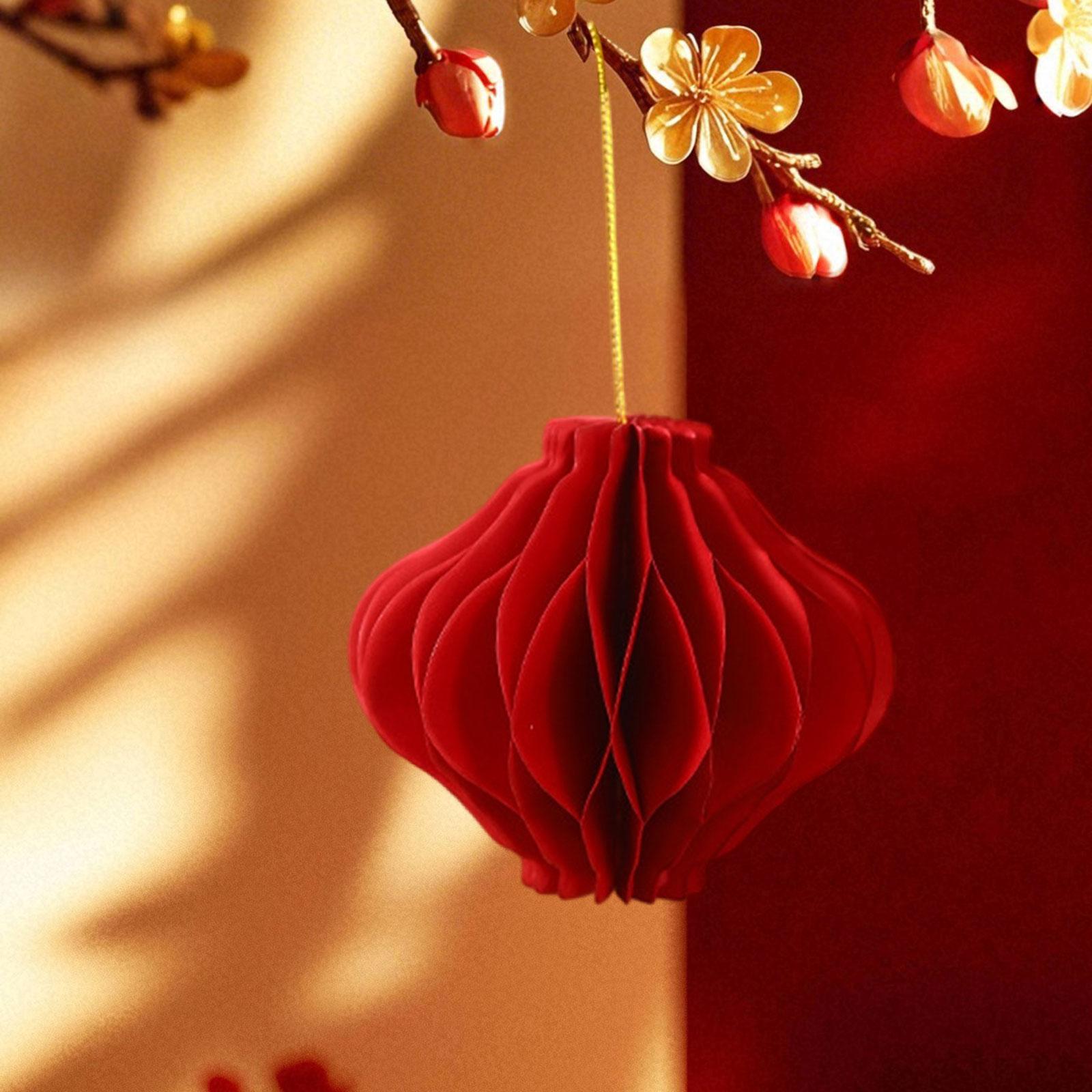 New Year Honeycomb Decoration for Party Lantern Festival Celebrations