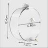 Automatic Needle Firing Pin For Birds Large Capacity Tiger Skin Parrot Water Feeder Birdcage Hanging Pet Birds Supplies