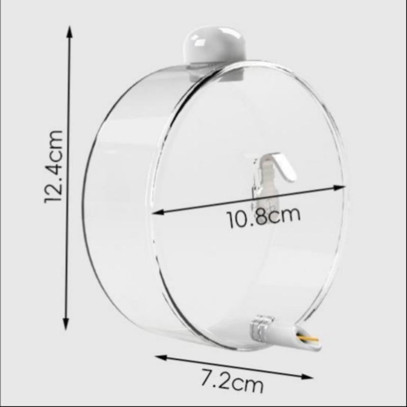 Automatic Needle Firing Pin For Birds Large Capacity Tiger Skin Parrot Water Feeder Birdcage Hanging Pet Birds Supplies