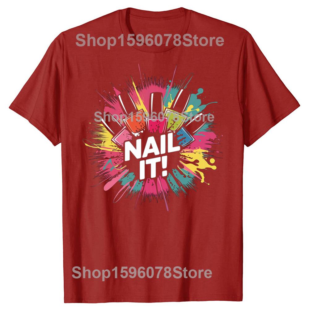 Trička s grafikou pro nehtové techniky, krásu, nehtové techniky, ženy i muže, vtipná trička s grafikou, manikúra, tílka
