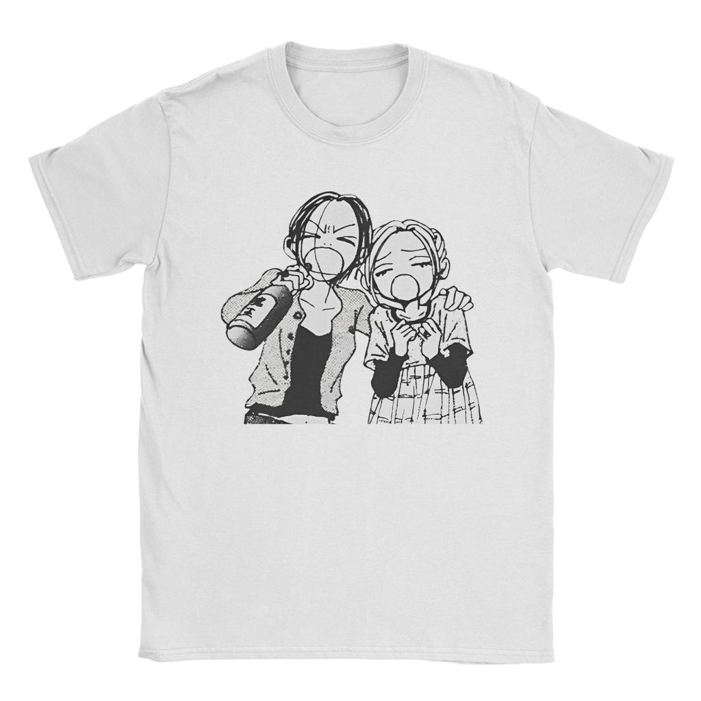 Black Stones Nana Mangaanime T Shirt Men Cotton Tops Casual Osaki Anime Kawaii Cartoon Round Neck Short Sleeve