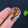 Noreena Jasper Gemstone Handmade 925 Sterling Silver Jewelry Ring Size 9 t1F09