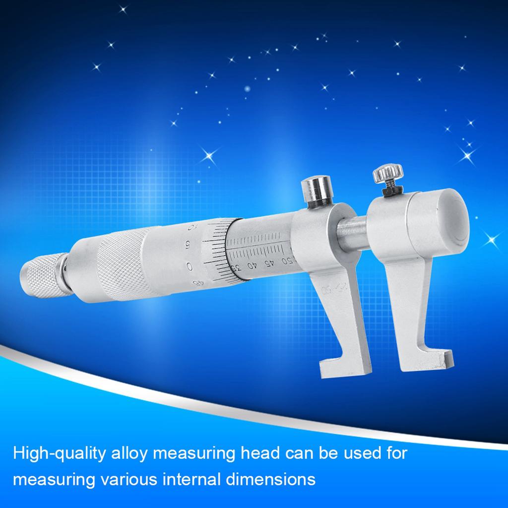 Inside Micrometer Stainless Steel High Accuracy Measurement Tool with Alloy Head 25‑50mmCelsius50‑75mm