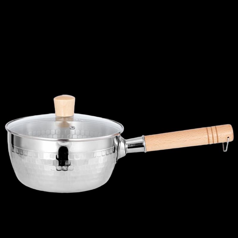 Lilang Japanese Style 304 Stainless Steel Yukihira Pot