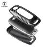 T-Carbon Carbon Fiber Car Key Case Cover Fit For New Nissan Tram Car Interior Accessories