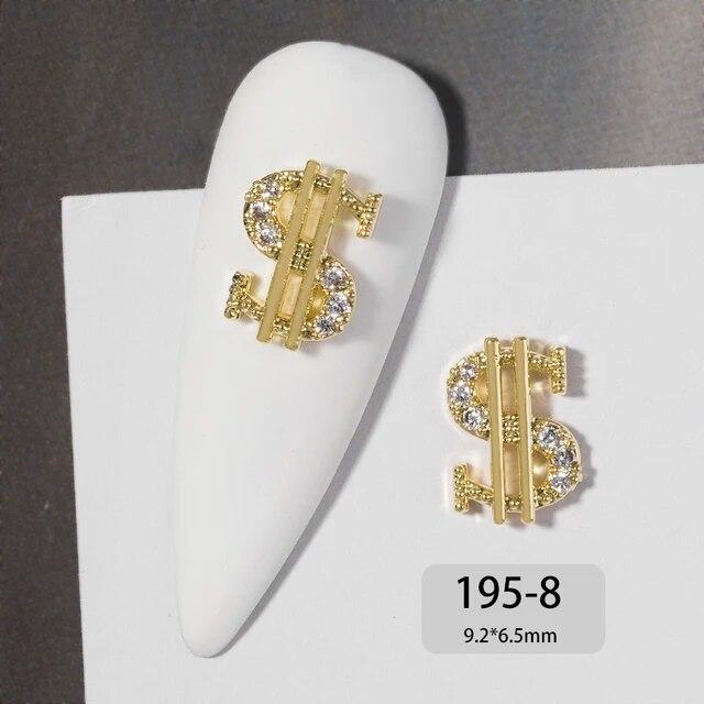 Ķīniešu Jaunais gads 3D nagu mākslas aksesuāri Rotaslietas Dekorācijas DIY Tiger Lucky naudas soma kristāla sarkans dārgakmens Rhinestone krelles