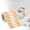 1 Roll 500 Pieces Jewelry Price Tags Stickers Self Sticky Accessories Blank Label for Necklace