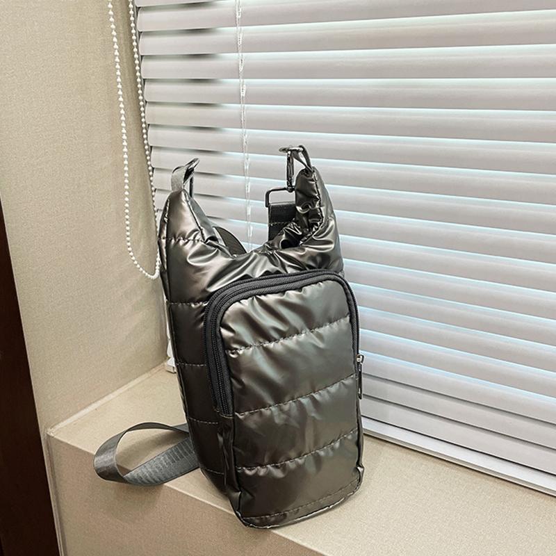 Yogodlns Tragbare Flaschenhülle Reise Radfahren Isolierte Wasserflaschentasche Handytasche Outdoor-Sport Umhängetasche mit 2 Taschen