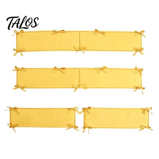Upholstered Wall Panels 4Pcs/Set Soft Padding Spaces, Stair Railing Edge Protector for Bedroom Balcony & Indoor Guard Railings, Easy to Install