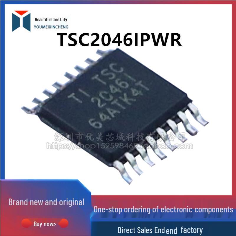 Authentic TSC2046IPWR 4-Wire Micro-Touchscreen Controller IC (TSSOP-16)