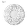 2pcs Fine Filter Hair Catcher Stopper Round Shape Floor Drain Cover Strainer  Kitchen