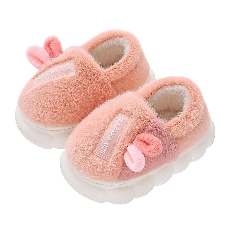 Children Snow Boots Thickened Kids Winter Shoes Warm Cotton Shoes Soft Plush Indoor Outdoor Non-slip Sole Lightweight Design