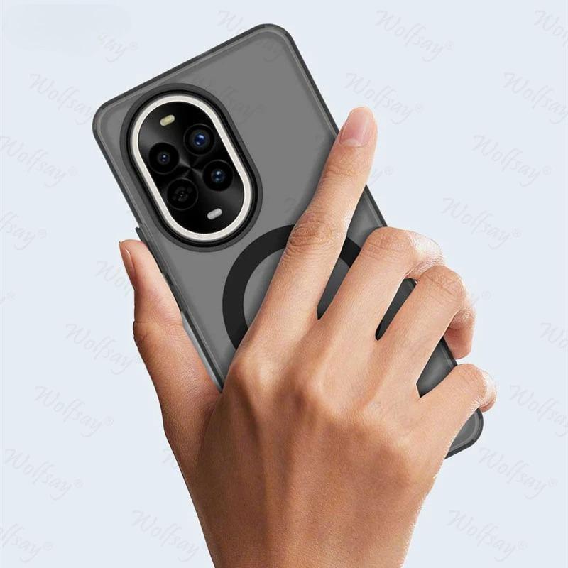 Pouzdro pro Huawei Nova 13 Pro Pouzdro pro Huawei Nova 13 Pro Magnetická Adsorpce Bezdrátové Nabíjení Kryt pro Huawei Nova 13 Pro Pouzdro
