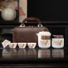 High-end Tea Set, Rough Pottery Pot Travel Outdoor Kung Fu Tea Set