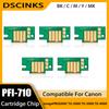 For Canon PFI-710 Ink Cartridge Chip PFI710 For Canon imagePROGRAF TX-2000 TX-3000 TX-4000 Printer PFI 710 Chips BK C M Y MK