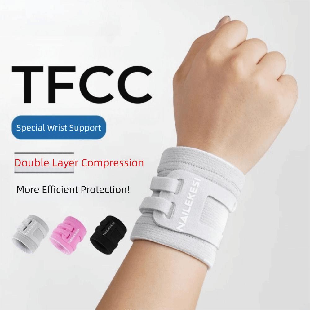 1pc Compression Sports Wrist Brace Ultra-Thin Wristband Wrist Support Straps  Basketball Badminton