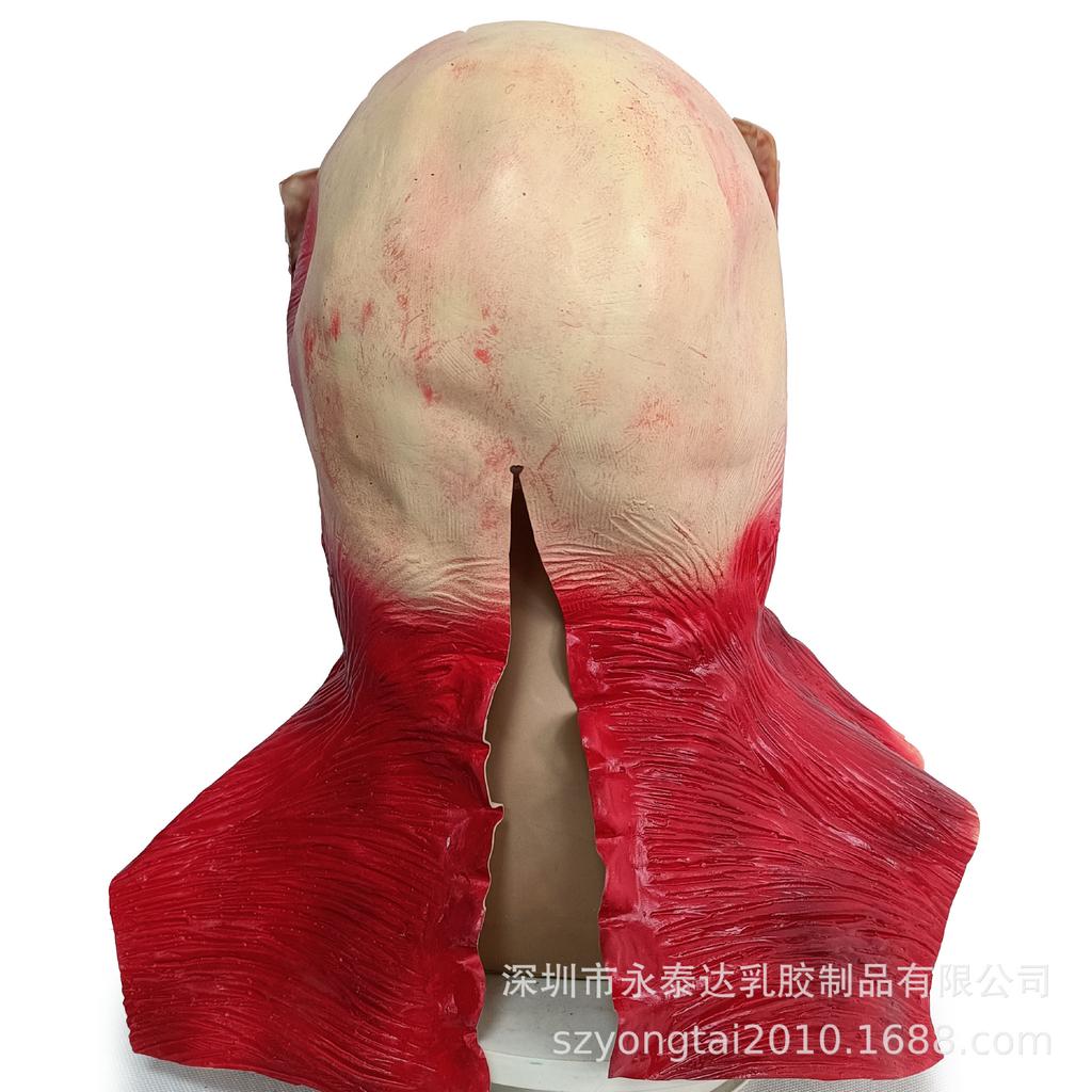 Joker Jack Clown Double-Layered Halloween Horror Skull Mask Prop