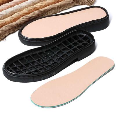 1 Pair Full Sole Repair Worker Shoes Outsole Casua Rubber Sole Anti Slip Diy Replacement Stick On Soft Thicken Boots Shoe Insole