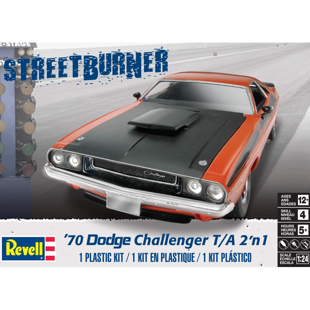 American Level 70 Dodge Challenger 2N1 02596 Plastmodell 1/24