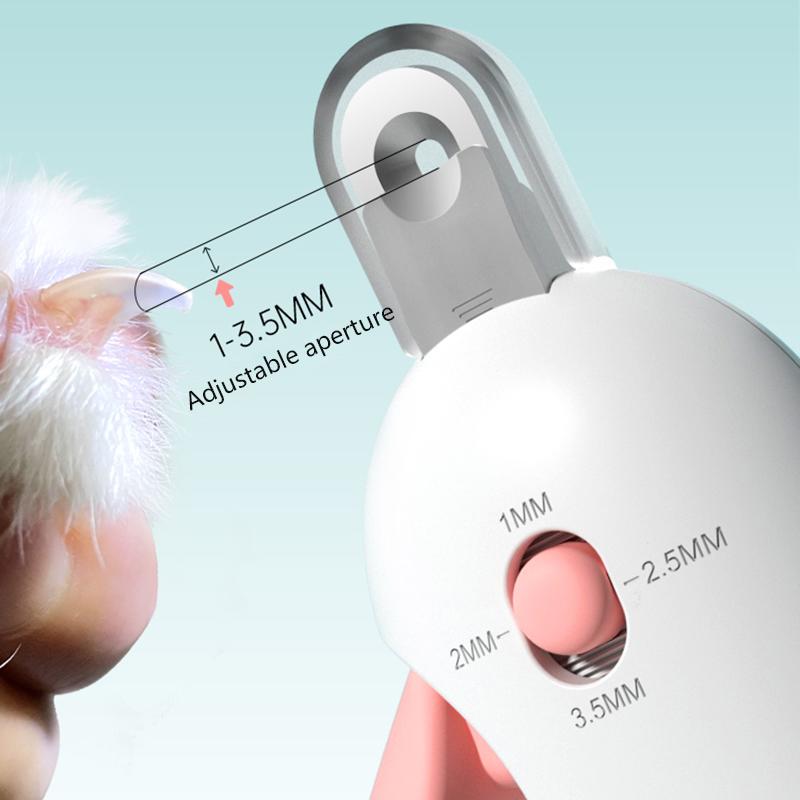 Pet Nail Clippers Dog Nail Clippers Multifunctional Teddy Cat Stainless Steel Grooming Scissors