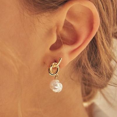 Hei KNOT PEARL PT EARRING
