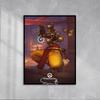 Overwatch Game Character Poster Canvas Printing Overwatch 3D Characters Wall Art Picture Video Game Wall Decor for Gaming Room
