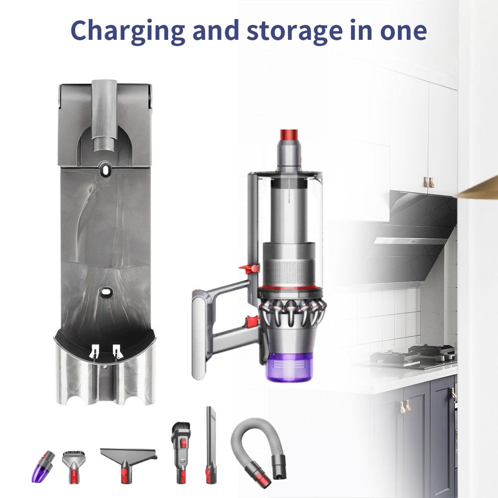 Replacement for Dyson V7 V8 Pylons Charger Hanger Base Brush Tool Nozzle Base Bracket Storage Equipment Shelf Vacuum Cleaner
