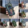 Waterproof Back Cover Phone Case For ZTE Nubia Focus Pro 5G Card Slot Graffiti Silicone Dirt-resistant TPU Anti-knock