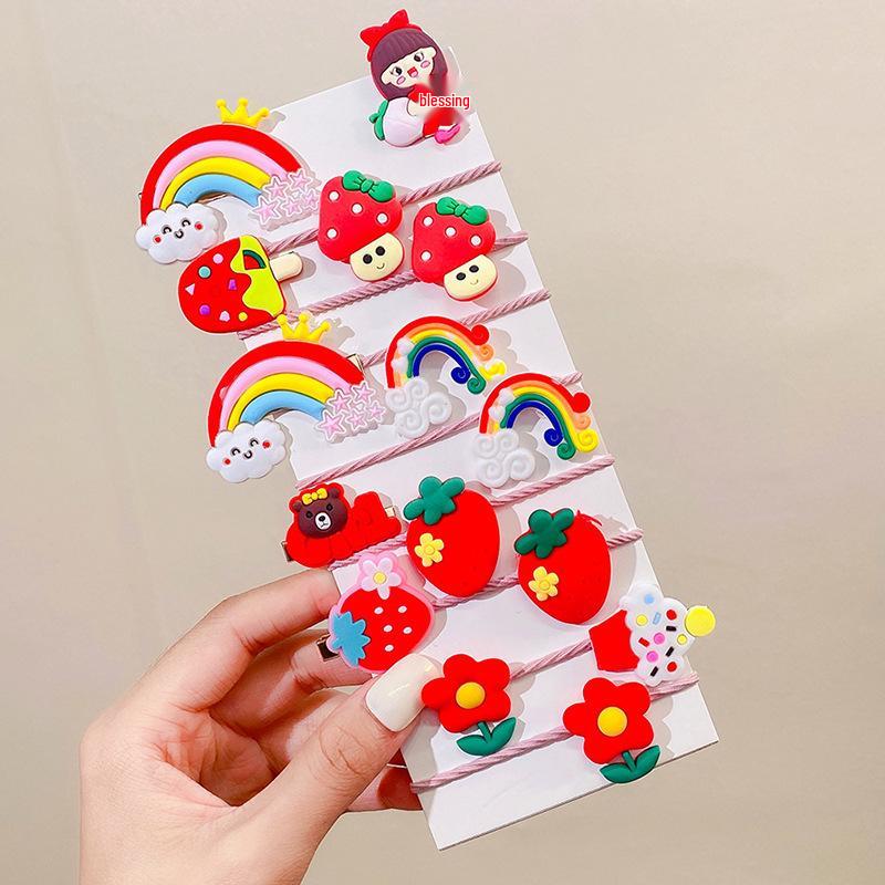2025 Dopamine Color Children's Hair Clips - Cute Duckbill Hair Accessories for Girls