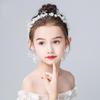 Korean Style Floral Wreath Headband for Girls - Forest Performance Crown Accessory
