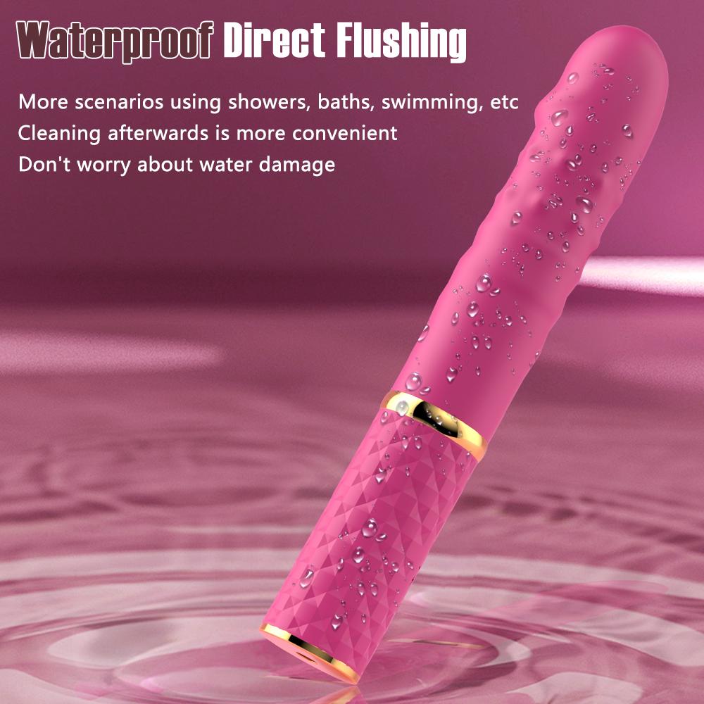 Beginner Automatic Telescopic Dildo Vibrator With Suction Cup G Spot Orgasm Massager Anal Plug Stimulator Sex Toy for Women