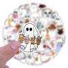 60 Cute Ghost Graffiti Stickers for Car, Luggage, Cup, and Stationery