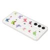 For Samsung Galaxy S24 Case Anti Drop TPU Phone Back Cover Epoxy Glitter Butterfly