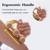 Deep Tissue Wooden Massage Roller Lymphatic Drainage Anti Cellulite Manual Wooden Massager Body Shaping Handheld Massage Roller