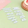 Diy Alphabet Letter Cake Mold Blessing Cookie Biscuit Stamp Embosser Cutter Fondant Cake Decoration Tool Biscuits Baking Tool