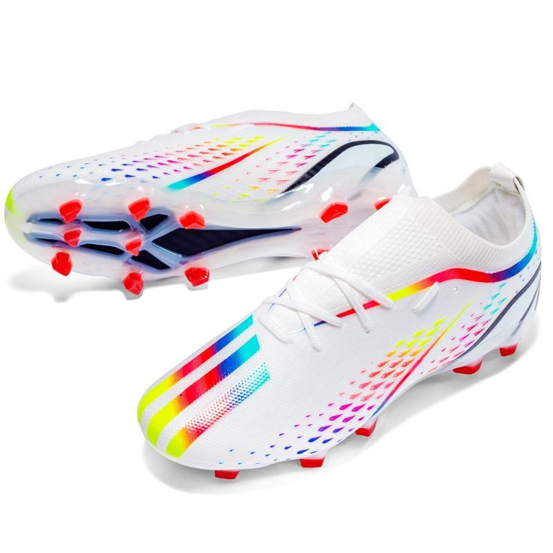 2 new men's and women's breathable shoes wear-resistant football shoes indoor grass long nails short nails football shoes training shoes