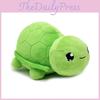Vedal Vtuber Green Turtle Character Plush Toy Short Pile Fabric Kids Decor Room