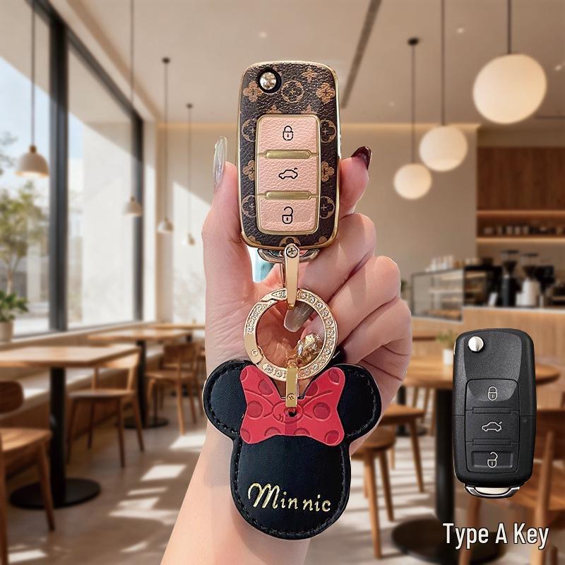 Volkswagen & Range Rover Key Cover for Tiguan L, Lavida, Magotan, Sagitar, T-Roc, Teramont, Tayron, Passat.