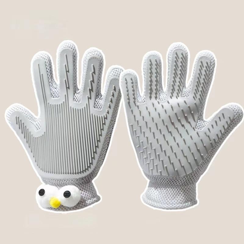 Upgrade Your Pet Care Regimen with Our Brush and Massage Feature Gloves