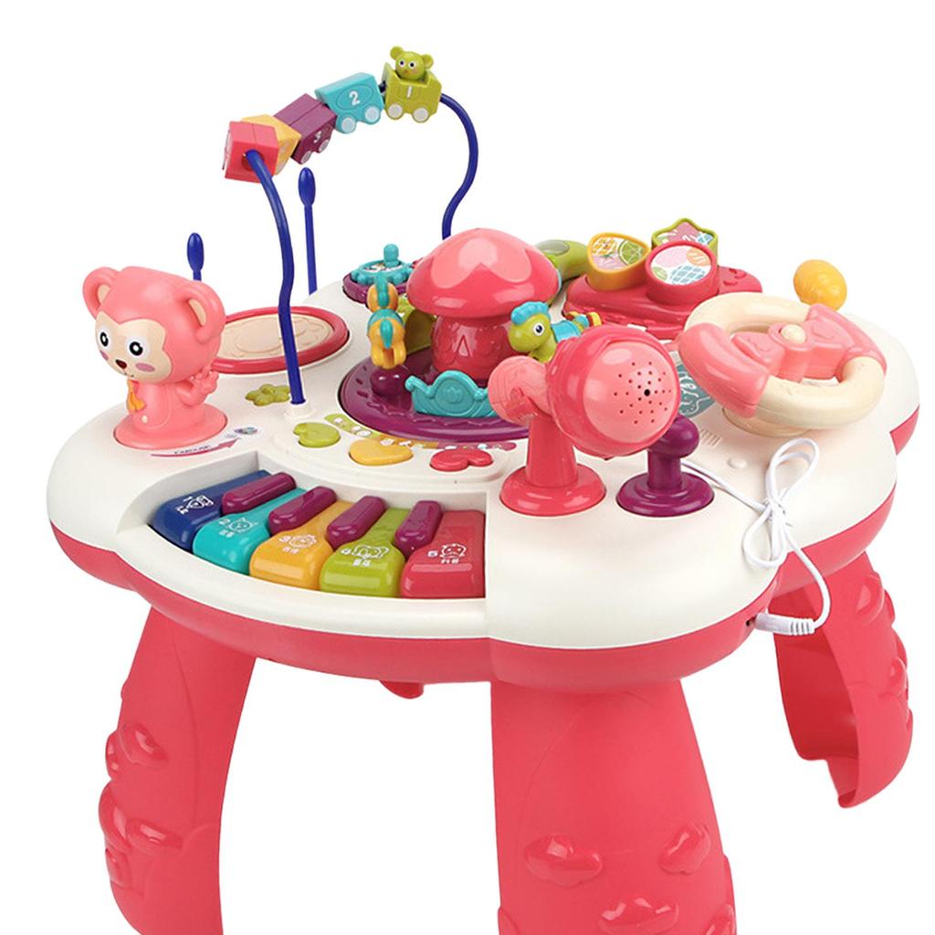 Durable Creative Interactive Portable Music Learning Activity Table for Kids