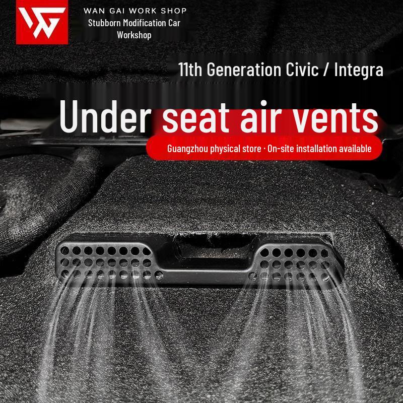 11th Gen Civic Type R Under-Seat Air Vent Dust Cover