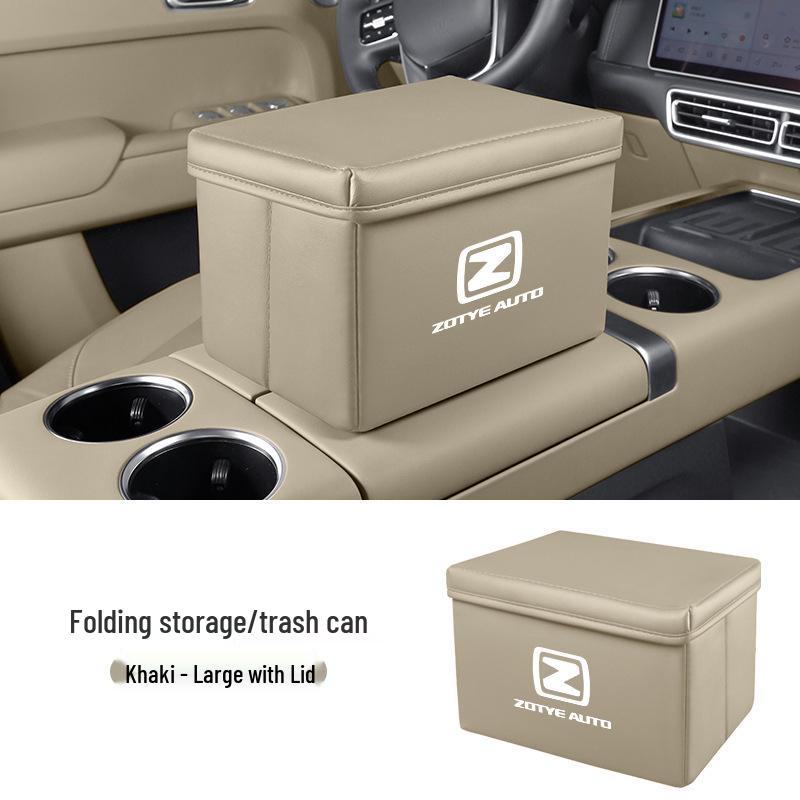 Foldable Car Storage Box and Trash Can for Zotye Z300/Z700/Z500/T600/T700 Models