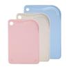 Available 3-Piece Plastic Cutting Board Set for Vegetables and Fruits