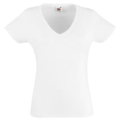 Womens/Ladies Valueweight V Neck Lady Fit T-Shirt