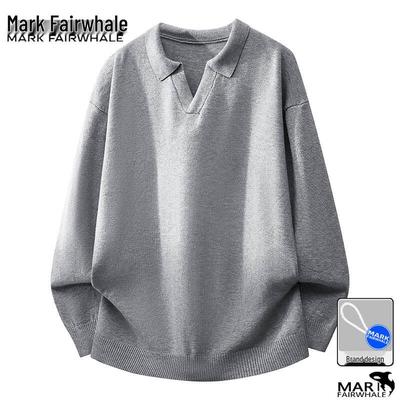 Men's V-Neck Knit Sweater