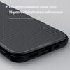 Für iPhone 16e Telefonhülle Nillkin Super Frosted Shield Pro Harte PC + TPU-Schale Stoßfeste Rückseite
