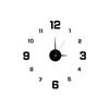 Modern Design Wall Clock 2D Diy Quartz Clock Fashion Watch Acrylic Mirror Stickers Living Room Home Decoration Wall Decor